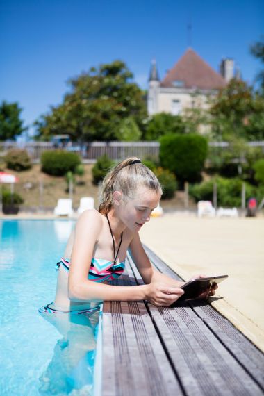 Zwemmen met WiFi in de buurt