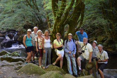 Group on a hike