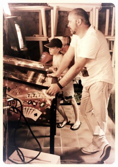 Pinball with dad!
