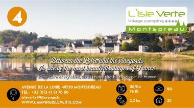 L'Isle Verte à Montsoreau en Pays de Loire