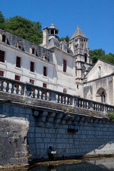 Eldest clocktower of France Brantôme 