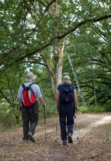 Hiking together