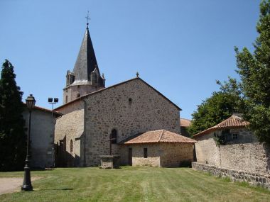 Eglise d'Abjat in Bandiat