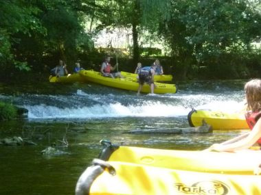 Kanoen in Brantôme