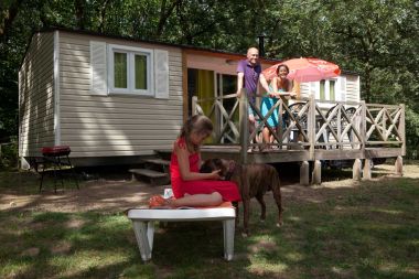 'Mobile Home Grand Luxe': voor 4 personen