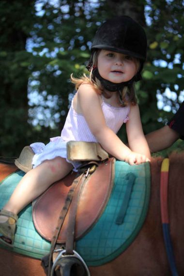 Horse riding in Milhac de Nontron