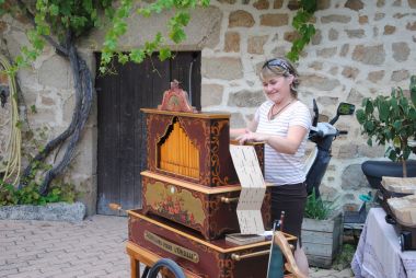 Orgue de Barbarie Périgord camping animation musicale