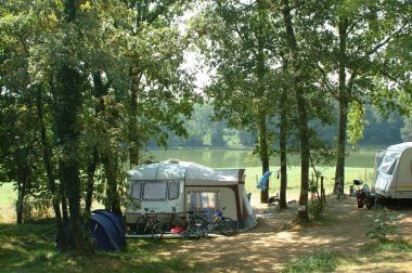 Nice large pitch, with a breath-taking view