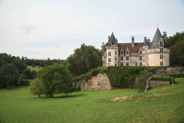 Château de Puyguilhem (Villars) - La façade