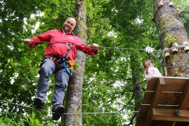 Accrobranche Adventure park boomklimmen Nontron Périgord Vert