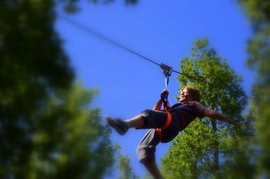 Accrobranche tree climbing Nontron Périgord Vert