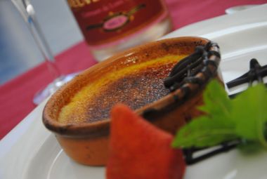 Crème Brûlée with Saffron from Champs Romain Veuve Amiot