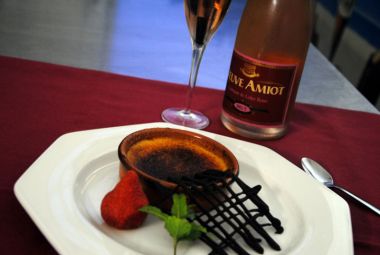 Crème Brûlée with Saffron from Champs Romain Veuve Amiot