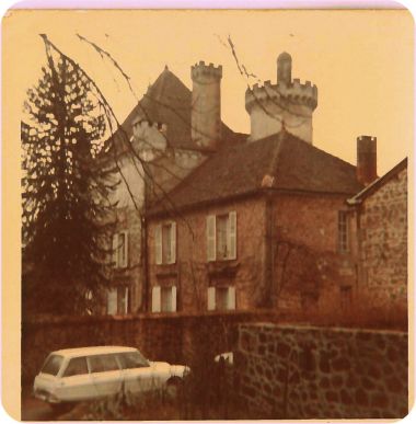 Château le Verdoyer Dordogne vers 1970