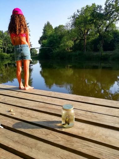 Julie à la Pêche