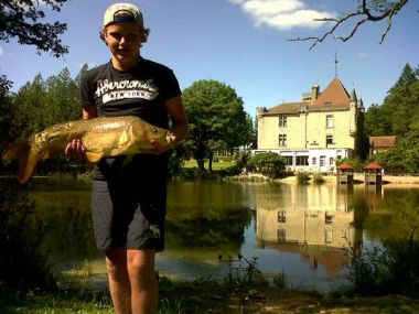 étang pêche dordogne camping poisson