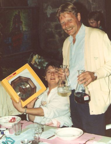 Richard and Ineke in 1990