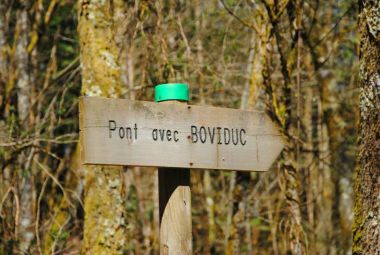 Boviduc : een brug voor de vee Dordogne
