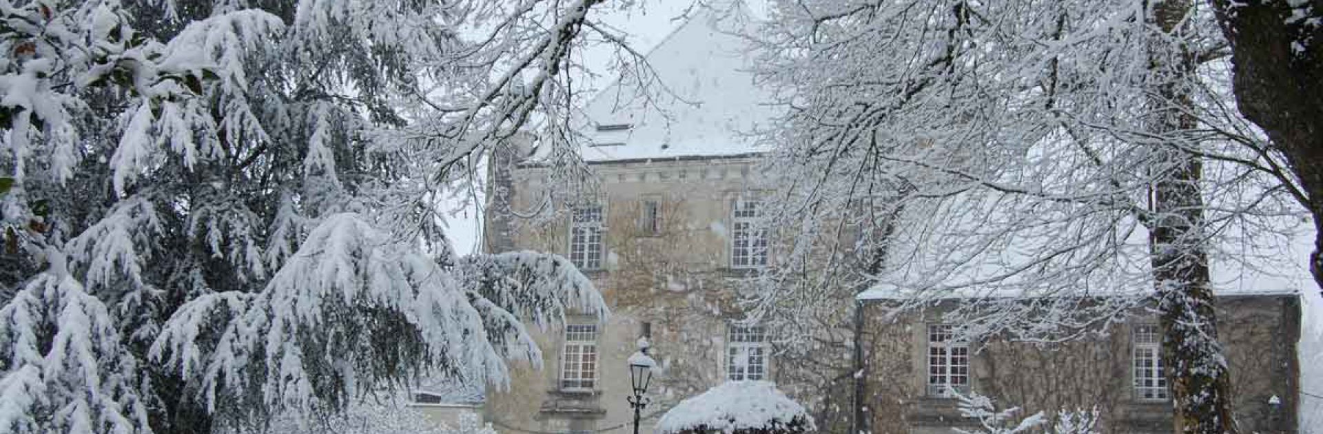 sneeuw winter Dordogne