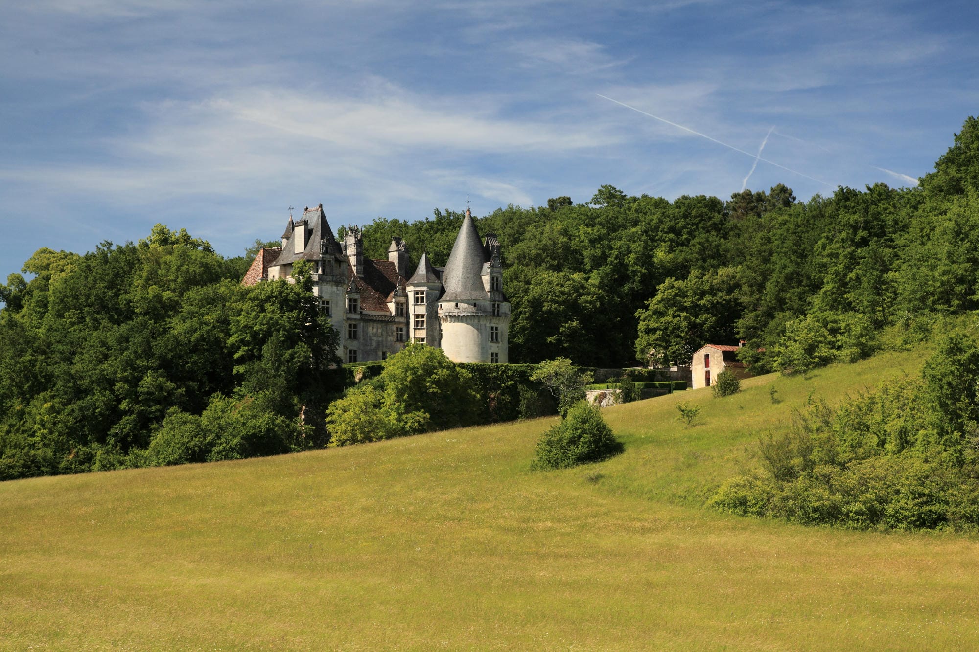 Château de Puyguilhem, cadre bucolique à Villars
